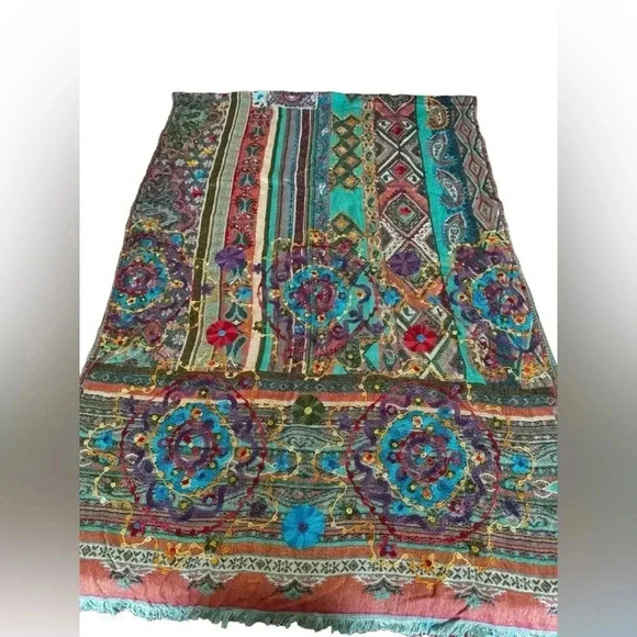 Naturae 100% Rayon Scarf/ Wrap - Picture 3 of 11